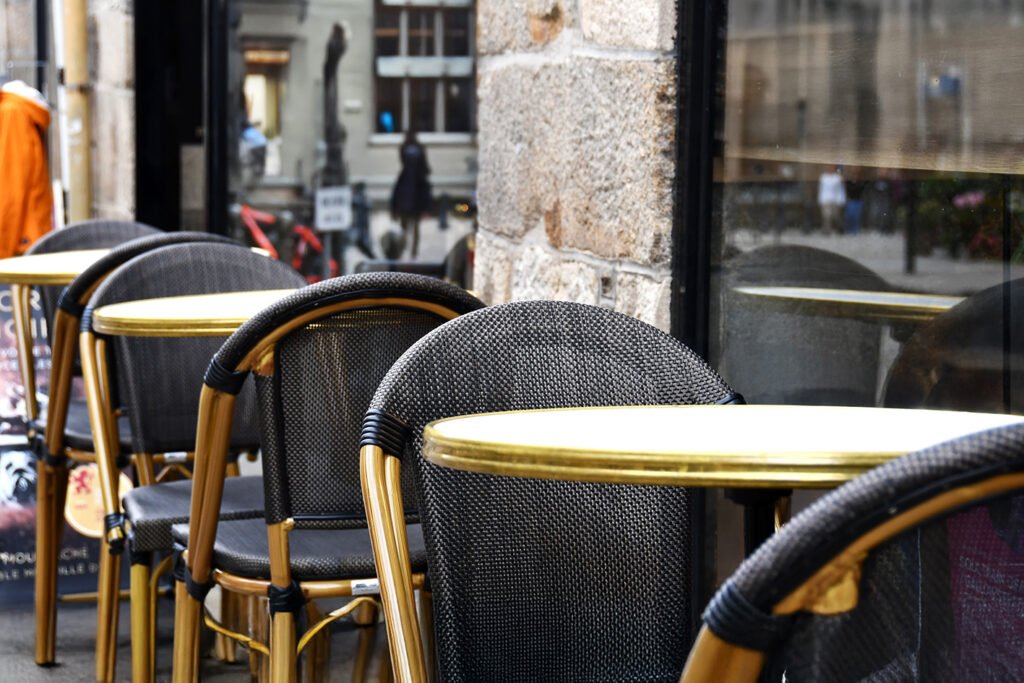 Terrasse du glacier Moustache de Dinan