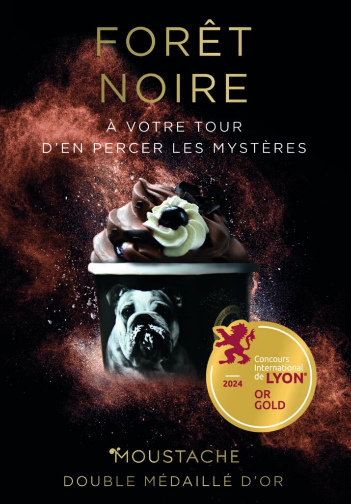 Glaces Forêt noire médaillée d'or au Concours International de Lyon